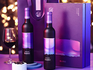 魅影系列黑枸杞發酵酒包裝設計